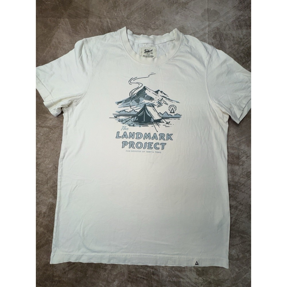The Landmark Project Devotee Of Tent Trail 100% Organic Cotton Shirt Medium